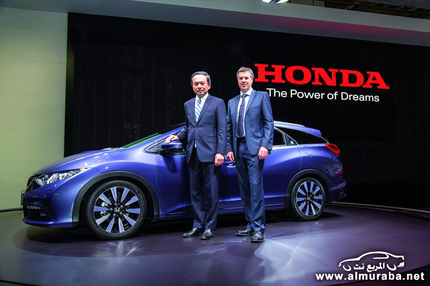 هوندا سيفيك 2014 تورر الجديدة تظهر في معرض فرانكفورت Honda Civic 2014 12